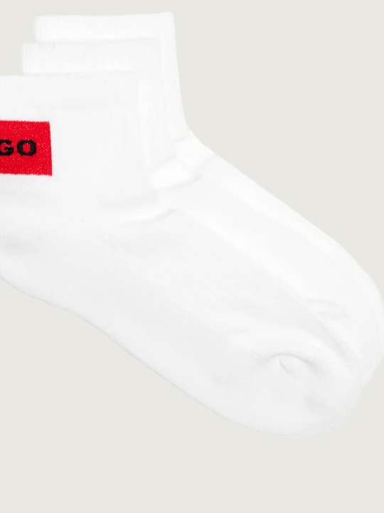 Zdjęcie produktu Hugo Bodywear Skarpety 3-pack 3P SH RIB LABEL CC biały
