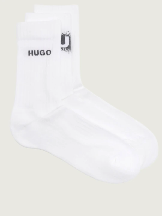Zdjęcie produktu Hugo Bodywear Skarpety 3-pack SPRAY LOGO CC biały