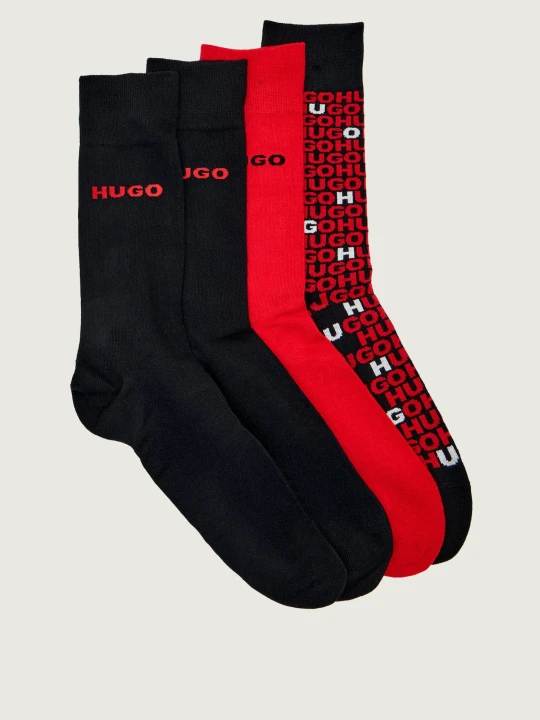 Zdjęcie produktu Hugo Bodywear Skarpety 4-pack 4P GIFT TORTUGA CC czarny