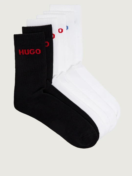 Zdjęcie produktu Hugo Bodywear Skarpety 6-pack QS RIB LOGO CC biały