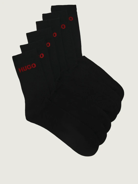 Zdjęcie produktu Hugo Bodywear Skarpety 6-pack RIB LOGO czarny