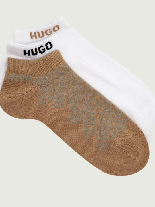 Zdjęcie produktu Hugo Bodywear Skarpety/stopki 3 pack AS LOGO AOP CC beżowy