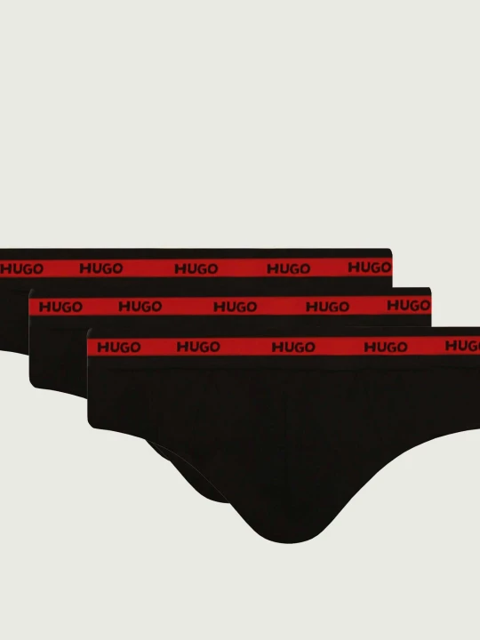 Zdjęcie produktu Hugo Bodywear Slipy 3-pack HIPBR TRIPLET PLANET czarny