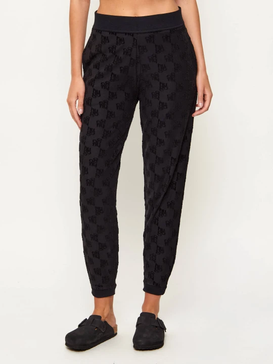 Zdjęcie produktu Hugo Bodywear Spodnie dresowe TERRYMONOGRAM | Regular Fit czarny