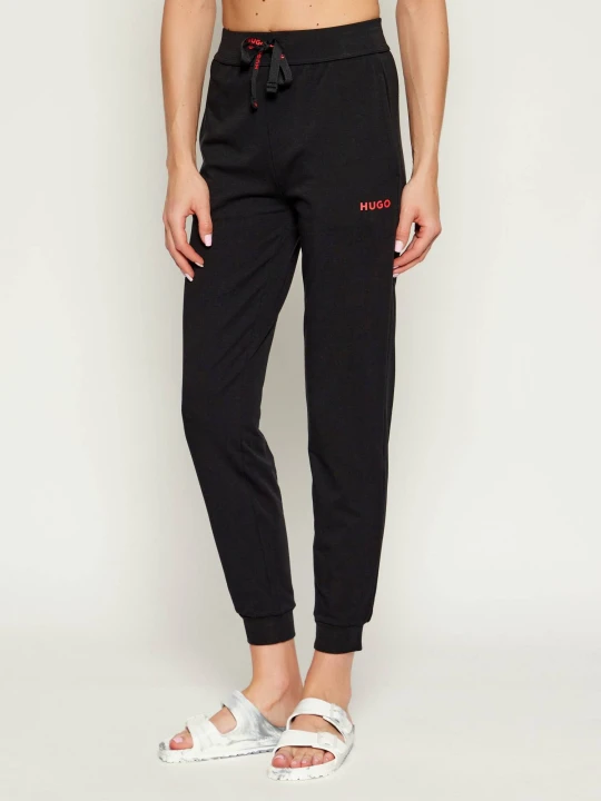 Zdjęcie produktu Hugo Bodywear Spodnie od piżamy ID | Regular Fit czarny