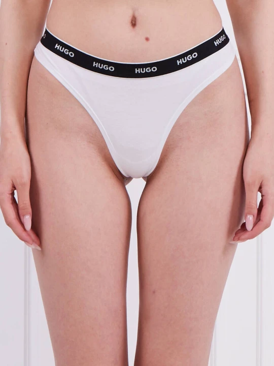 Zdjęcie produktu Hugo Bodywear Stringi 3-pack biały
