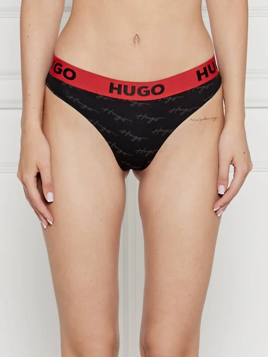 Zdjęcie produktu Hugo Bodywear Stringi czarny