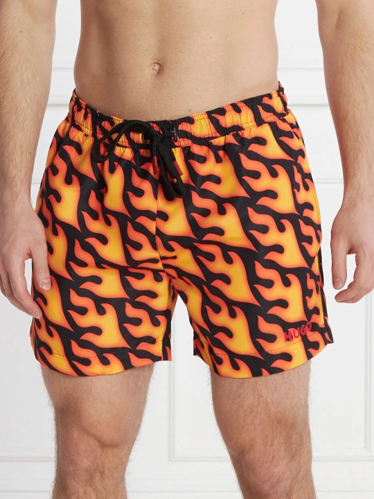 Zdjęcie produktu Hugo Bodywear Szorty kąpielowe BLAZE | Regular Fit pomarańczowy