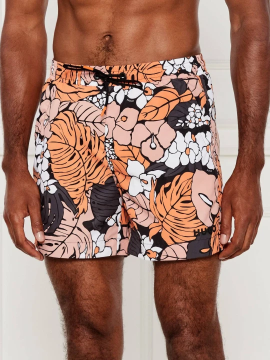 Zdjęcie produktu Hugo Bodywear Szorty kąpielowe CALALA | Regular Fit pomarańczowy