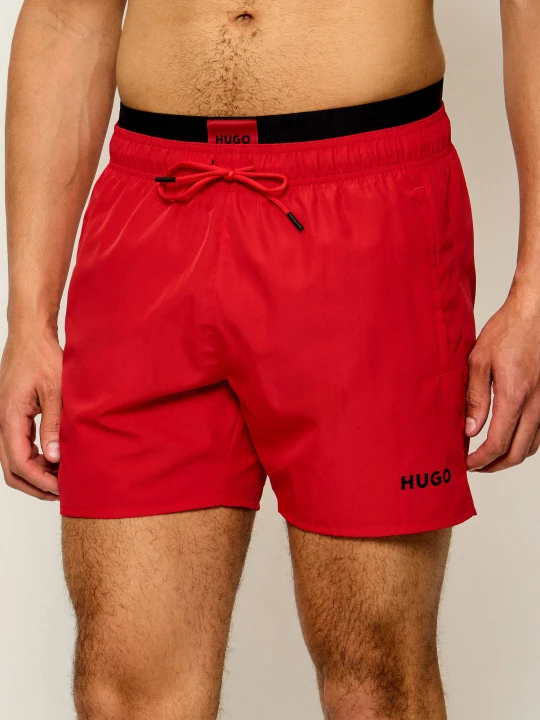 Zdjęcie produktu Hugo Bodywear Szorty kąpielowe GALAXY | Regular Fit czerwony