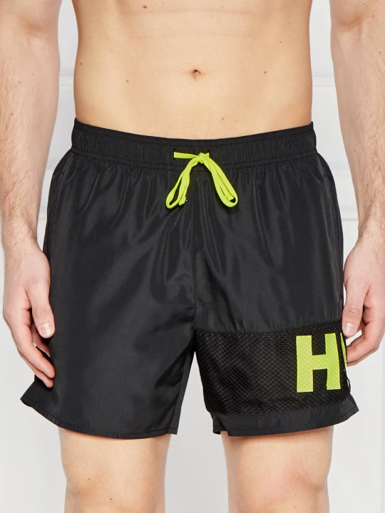 Zdjęcie produktu Hugo Bodywear Szorty kąpielowe + ręcznik + plecak CRUISE | Regular Fit czarny