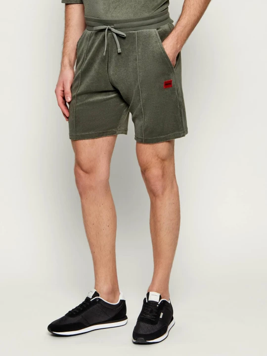 Zdjęcie produktu Hugo Bodywear Szorty TERRANCE | Regular Fit frotté zielony
