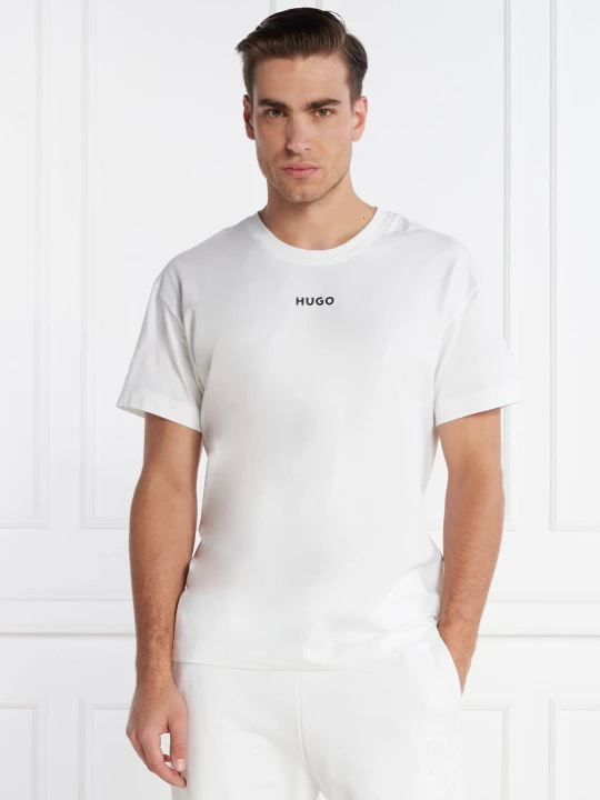 Zdjęcie produktu Hugo Bodywear T-shirt Linked 10241810 02 | Slim Fit biały