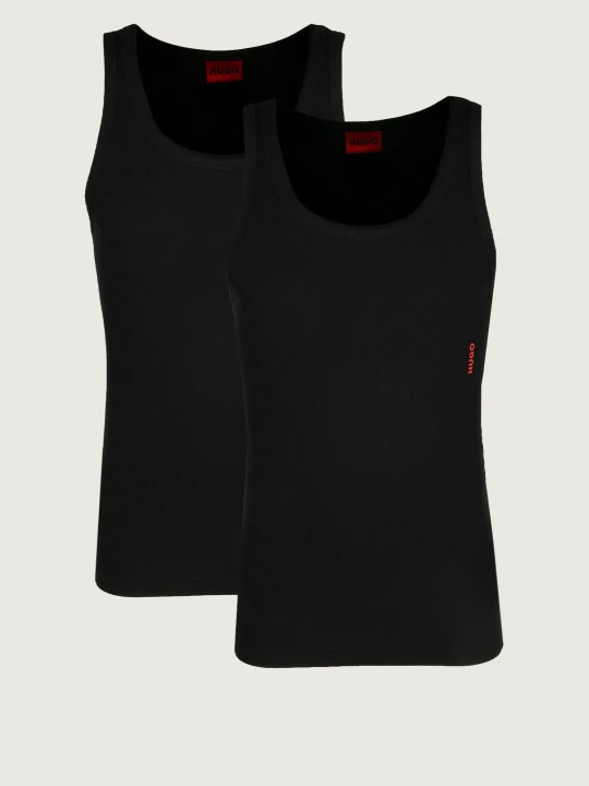 Zdjęcie produktu Hugo Bodywear Tank top 2-pack TWIN PACK | Slim Fit czarny