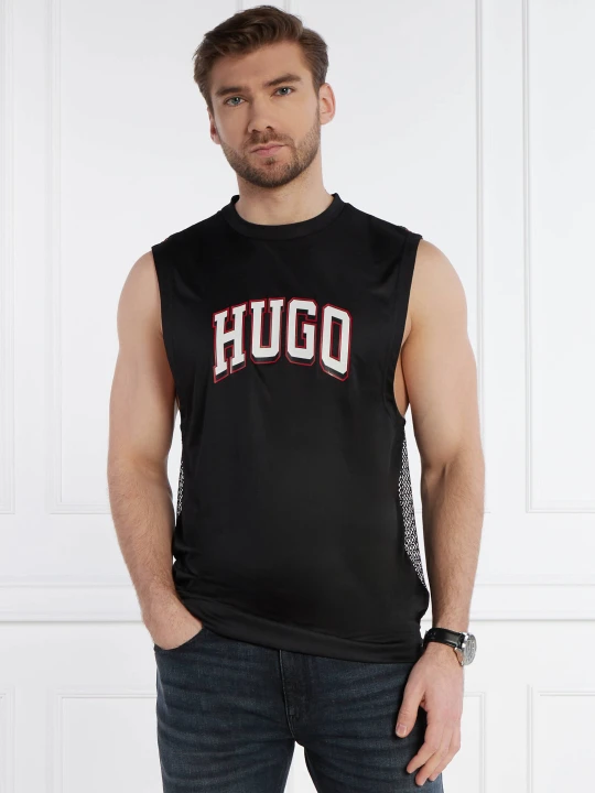 Zdjęcie produktu Hugo Bodywear Tank top | Loose fit czarny