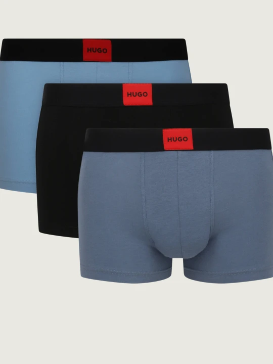 Zdjęcie produktu HUGO Bokserki 3-pack GALAXY błękitny
