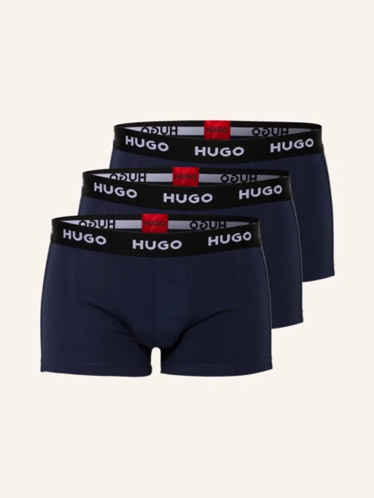Zdjęcie produktu Hugo Bokserki, 3 Szt. blau GRANATOWY