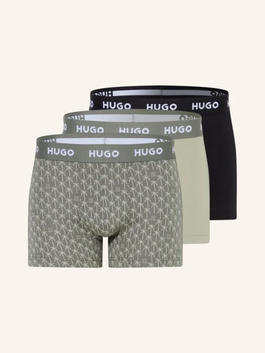 Zdjęcie produktu Hugo Bokserki, 3 Szt. gruen