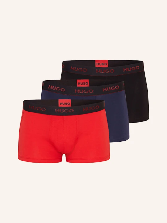 Zdjęcie produktu Hugo Bokserki, 3 Szt. rot