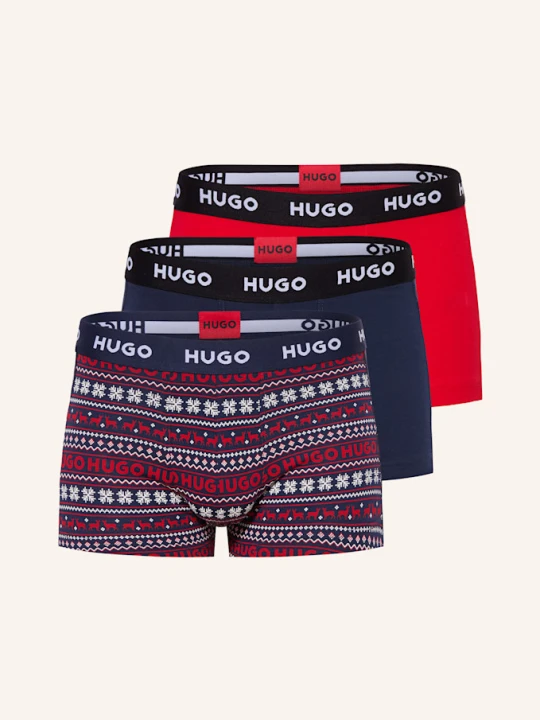 Zdjęcie produktu Hugo Bokserki, 3 Szt. rot