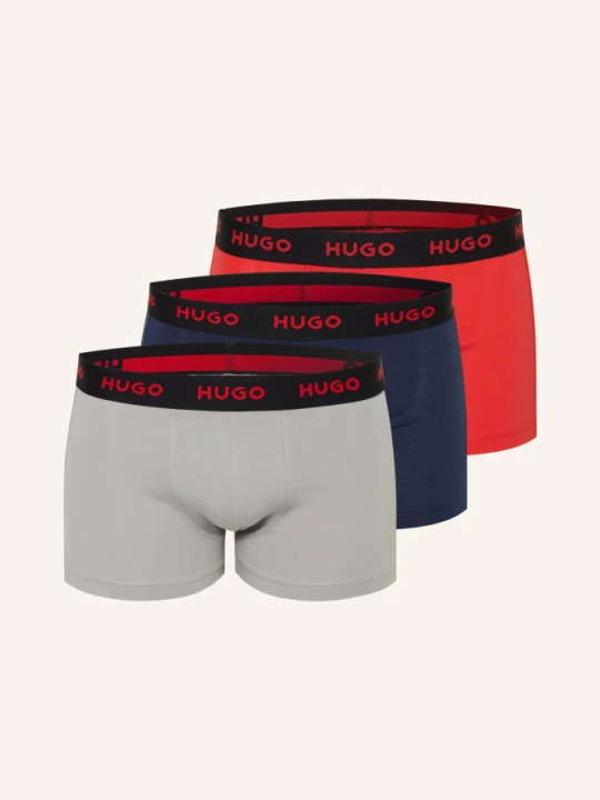 Zdjęcie produktu Hugo Bokserki, 3 Szt. rot
