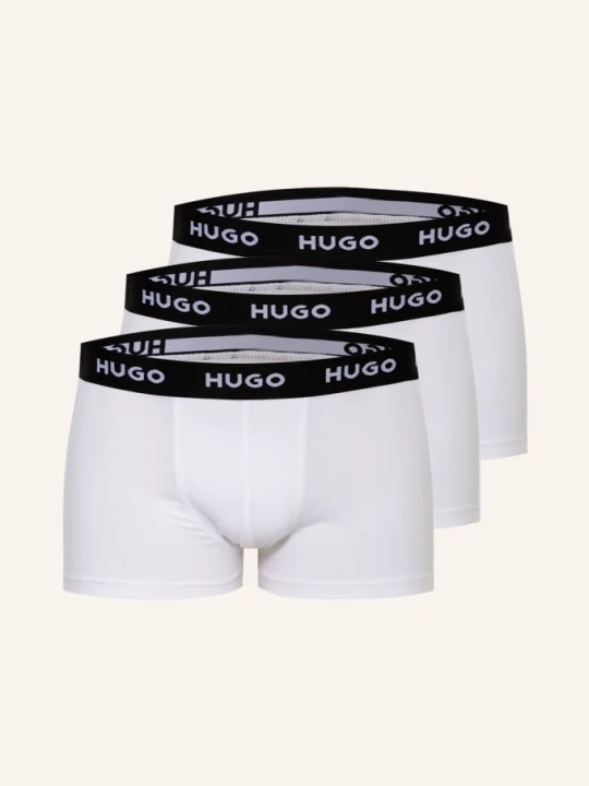 Zdjęcie produktu Hugo Bokserki, 3 Szt. weiss BIAŁY