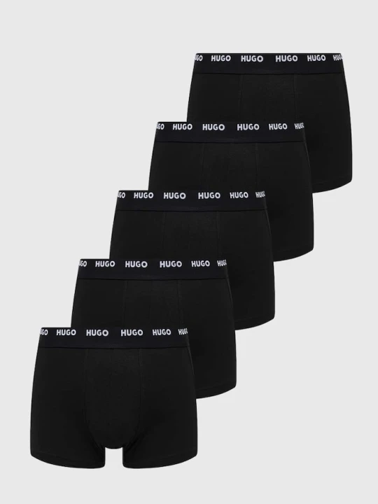 Zdjęcie produktu HUGO bokserki 5-pack TRUNK FIVE PACK czarny