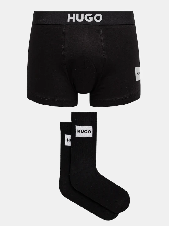 Zdjęcie produktu HUGO bokserki i skarpety czarny