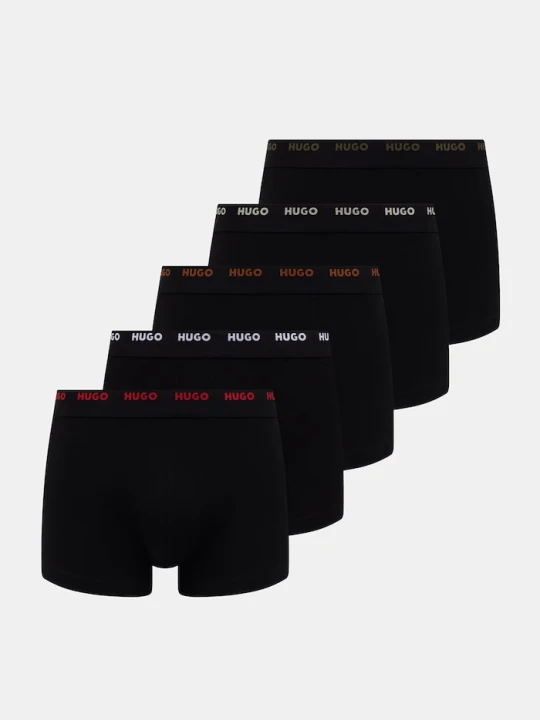 Zdjęcie produktu HUGO bokserki męskie TRUNK FIVE PACK 5-pack szary