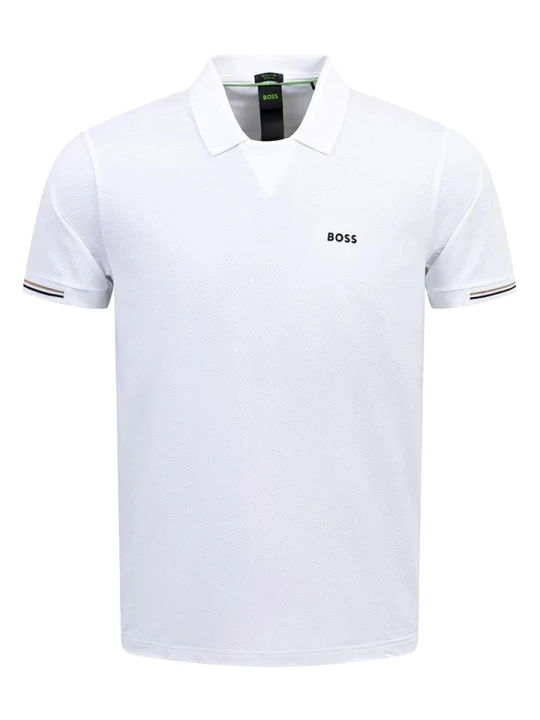 Zdjęcie produktu Hugo Boss Fashion Koszulka polo w kolorze białym rozmiar: S