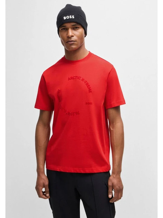 Zdjęcie produktu Hugo Boss Fashion Koszulka w kolorze czerwonym rozmiar: L