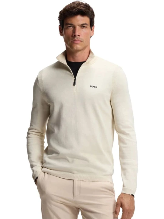 Zdjęcie produktu Hugo Boss Fashion Sweter w kolorze kremowym rozmiar: XXL