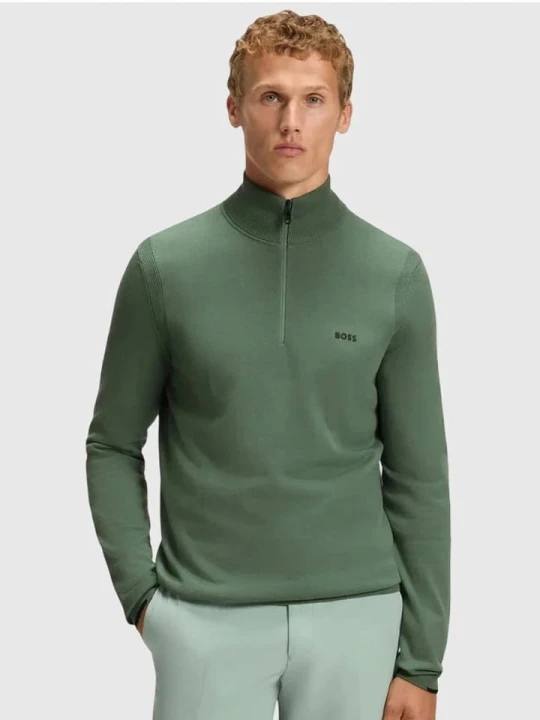 Zdjęcie produktu Hugo Boss Fashion Sweter w kolorze zielonym rozmiar: 3XL