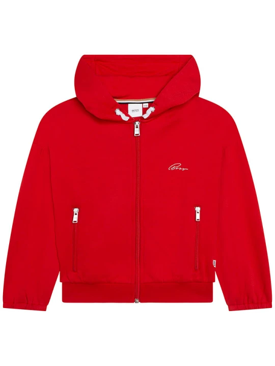 Zdjęcie produktu Hugo Boss Kids Bluza w kolorze czerwonym rozmiar: 164