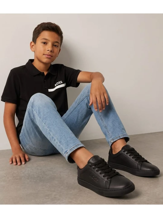 Zdjęcie produktu Hugo Boss Kids Sneakersy w kolorze czarnym rozmiar: 33