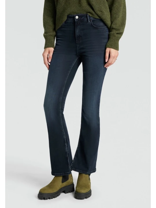 Zdjęcie produktu Hugo Boss Orange Dżinsy - Bootcut fit - w kolorze granatowym rozmiar: W33/L32