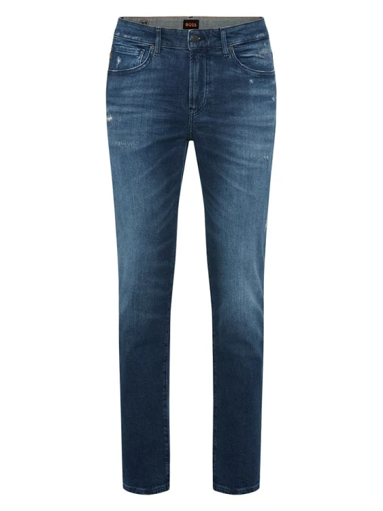 Zdjęcie produktu Hugo Boss Orange Dżinsy - Regular fit - w kolorze granatowym rozmiar: W30 / L34