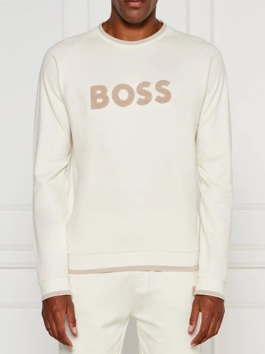 Zdjęcie produktu Hugo Boss Underwear Bluza w kolorze kremowym rozmiar: M
