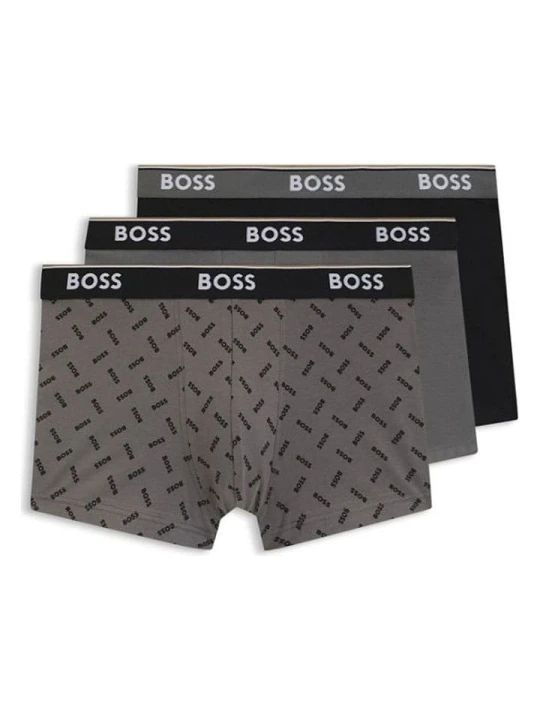 Zdjęcie produktu Hugo Boss Underwear Bokserki (3 pary) w kolorze czarno-szarym rozmiar: M