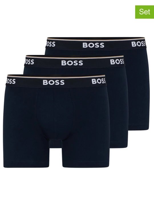 Zdjęcie produktu Hugo Boss Underwear Bokserki (3 pary) w kolorze granatowym rozmiar: M