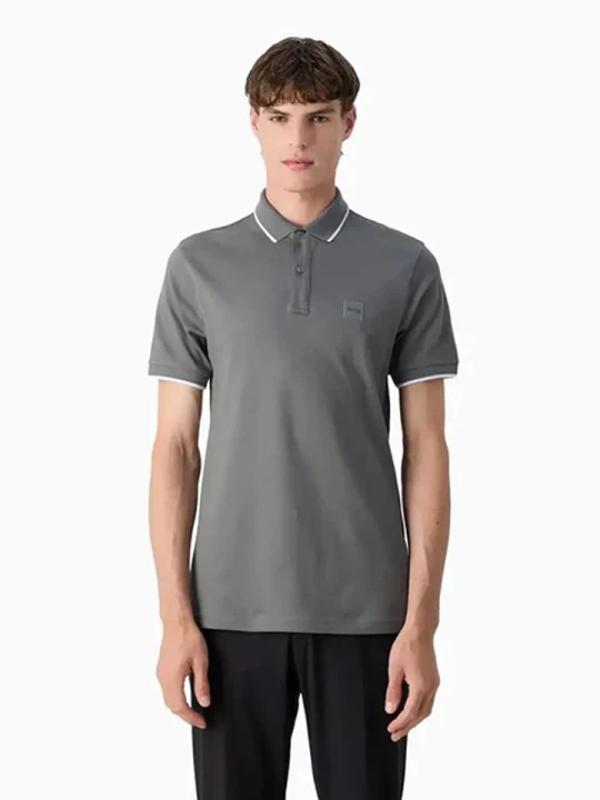 Zdjęcie produktu Hugo Boss Underwear Koszulka polo w kolorze szarym rozmiar: L