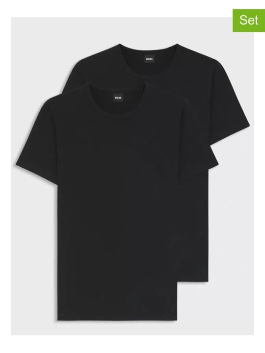 Zdjęcie produktu Hugo Boss Underwear Koszulki (2 szt.) w kolorze czarnym rozmiar: XL