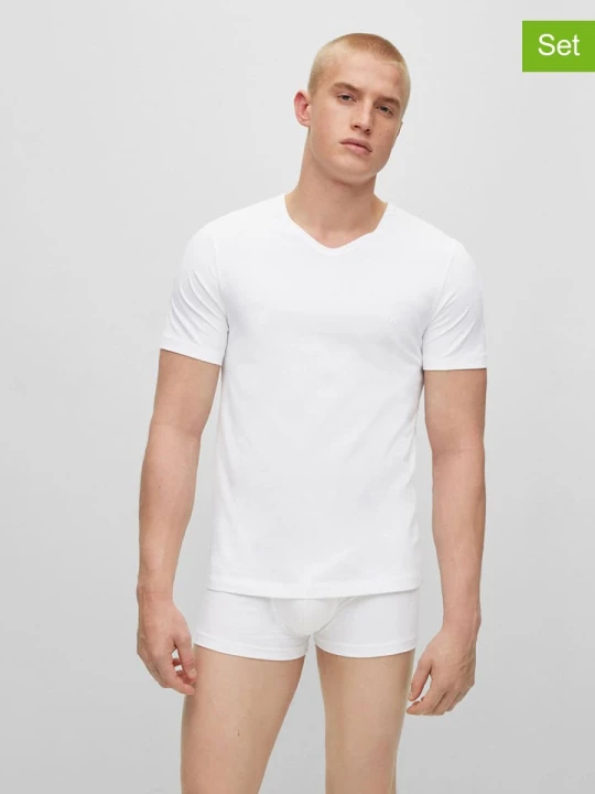 Zdjęcie produktu Hugo Boss Underwear Koszulki (3 szt.) w kolorze białym rozmiar: M