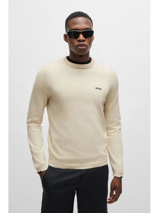 Zdjęcie produktu Hugo Boss Underwear Sweter w kolorze beżowym rozmiar: L