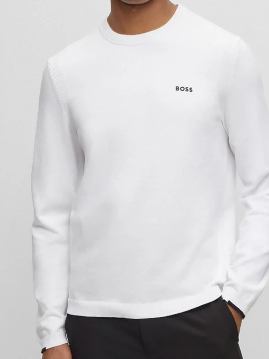 Zdjęcie produktu Hugo Boss Underwear Sweter w kolorze białym rozmiar: L