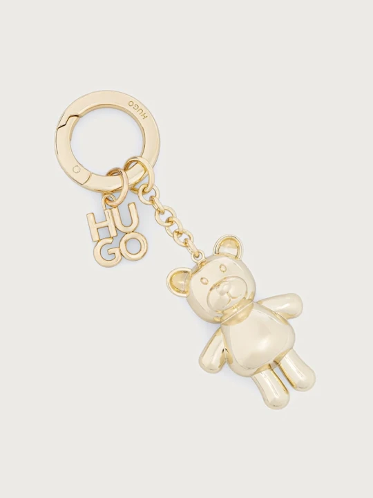 Zdjęcie produktu HUGO brelok damski Bear_Charm złoty