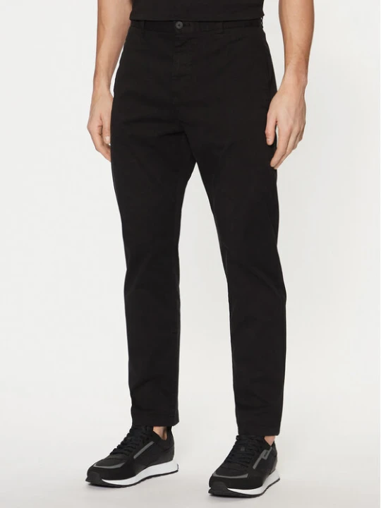 Zdjęcie produktu HUGO Chinosy 50530886 Czarny Slim Fit