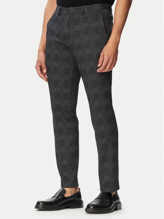 Zdjęcie produktu HUGO Chinosy Hesten263H-X 50565367 Szary ciemny Slim Fit