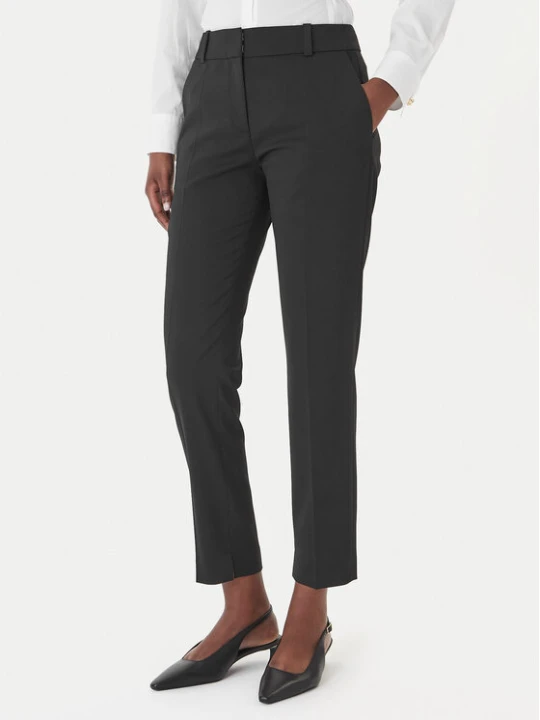 Zdjęcie produktu HUGO Chinosy Hetana 50516132 Czarny Slim Fit