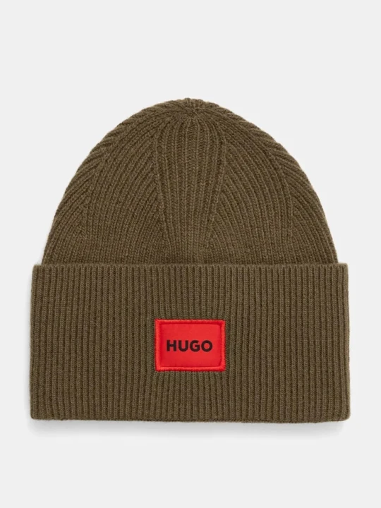Zdjęcie produktu HUGO czapka wełniana Xaff 6 zielony
